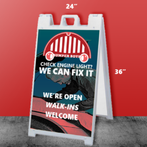 36 x 24 A-Frame Sign