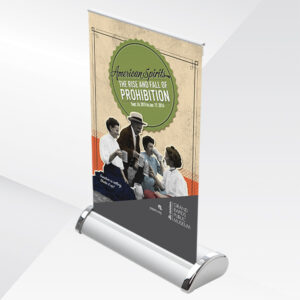 Mini Tabletop Retractable Banner