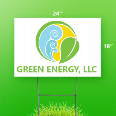 Yard Sign 18 x 24 Square