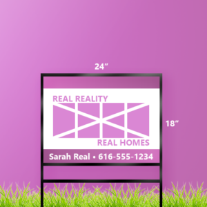 18 x 24 Real Estate Sign