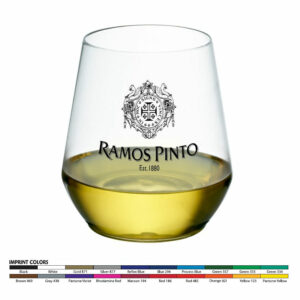 12oz Stemless Plastic Wine Glass