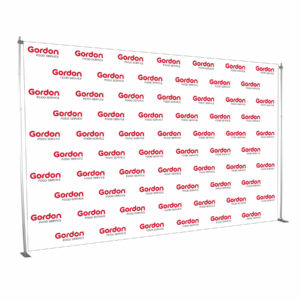 Step and Repeat Backdrop Banner Display
