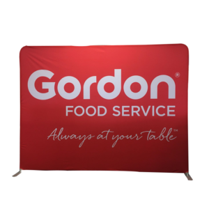 Straight Tension Fabric Display