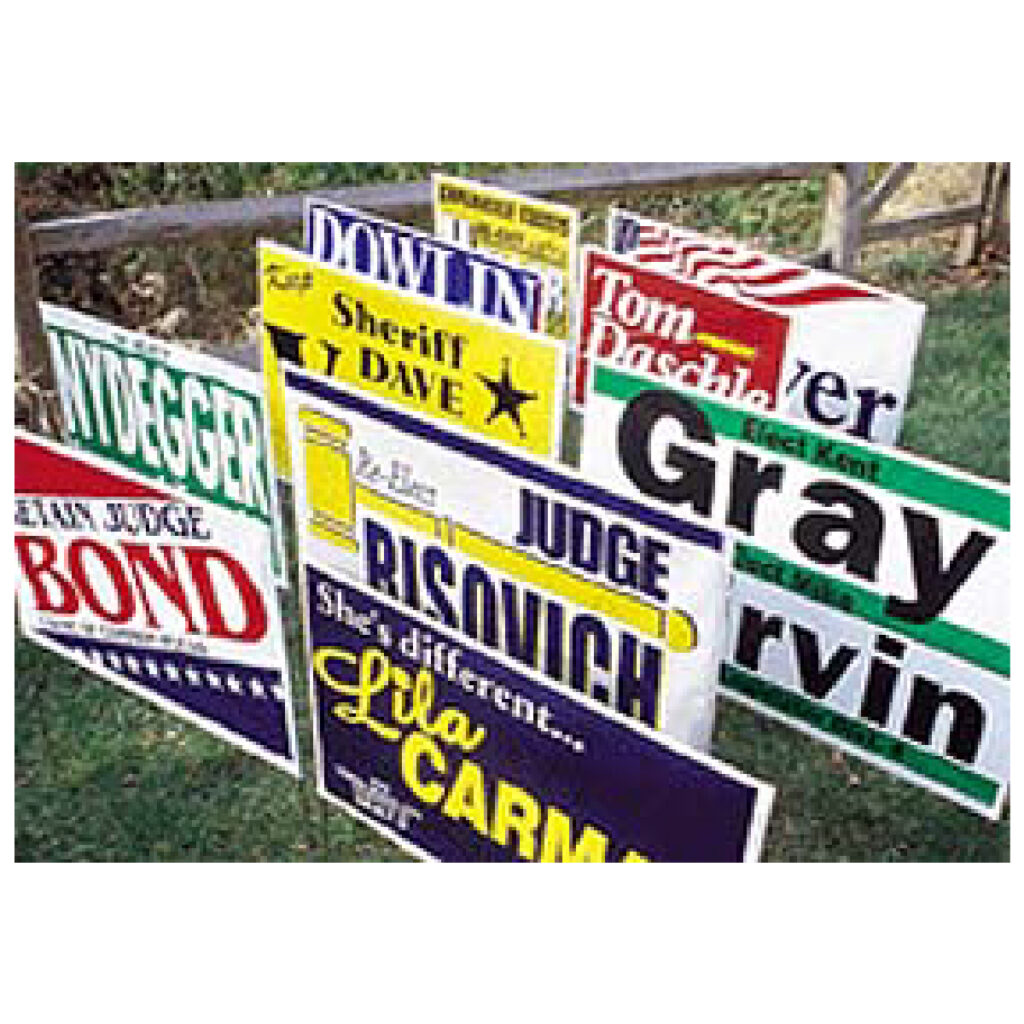 Poly Bag Signs