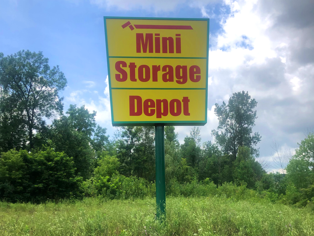Pylon Sign - Mini Storage Depot
