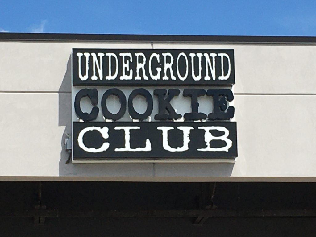 Wall Sign - Underground Cookie Club