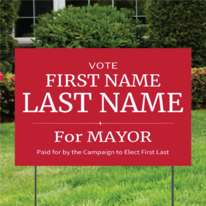 12 x 18 Yard Sign