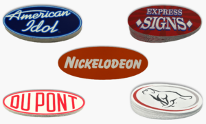 Oval Stickers examples